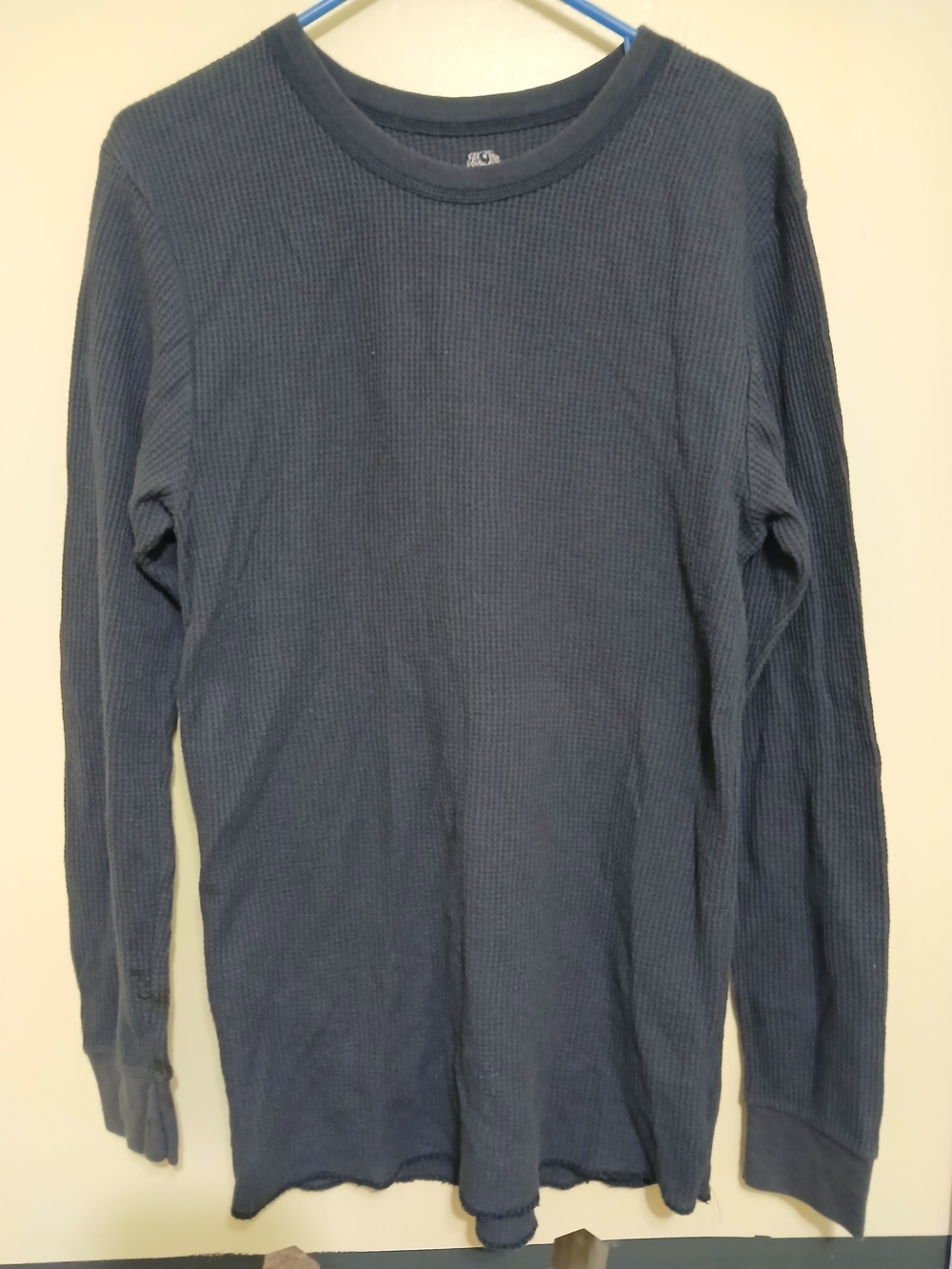 Men's Long-Sleeve Thermal Shirt - Blue